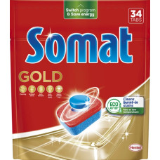 Таблетки для посудомийної машини Somat Gold, 34 шт